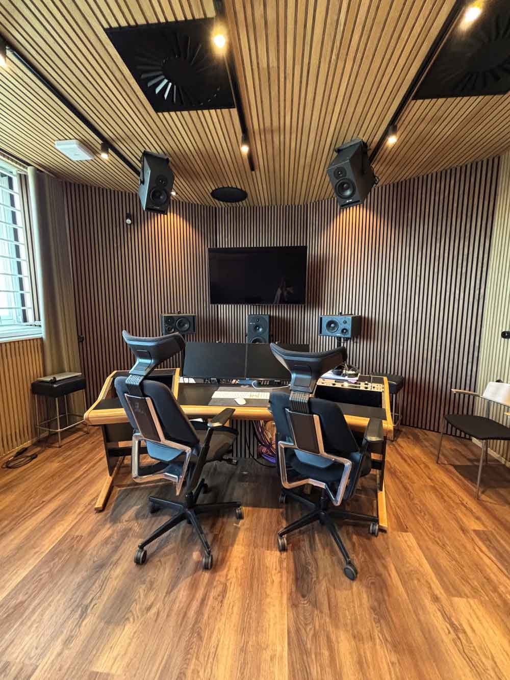 En musikstudio