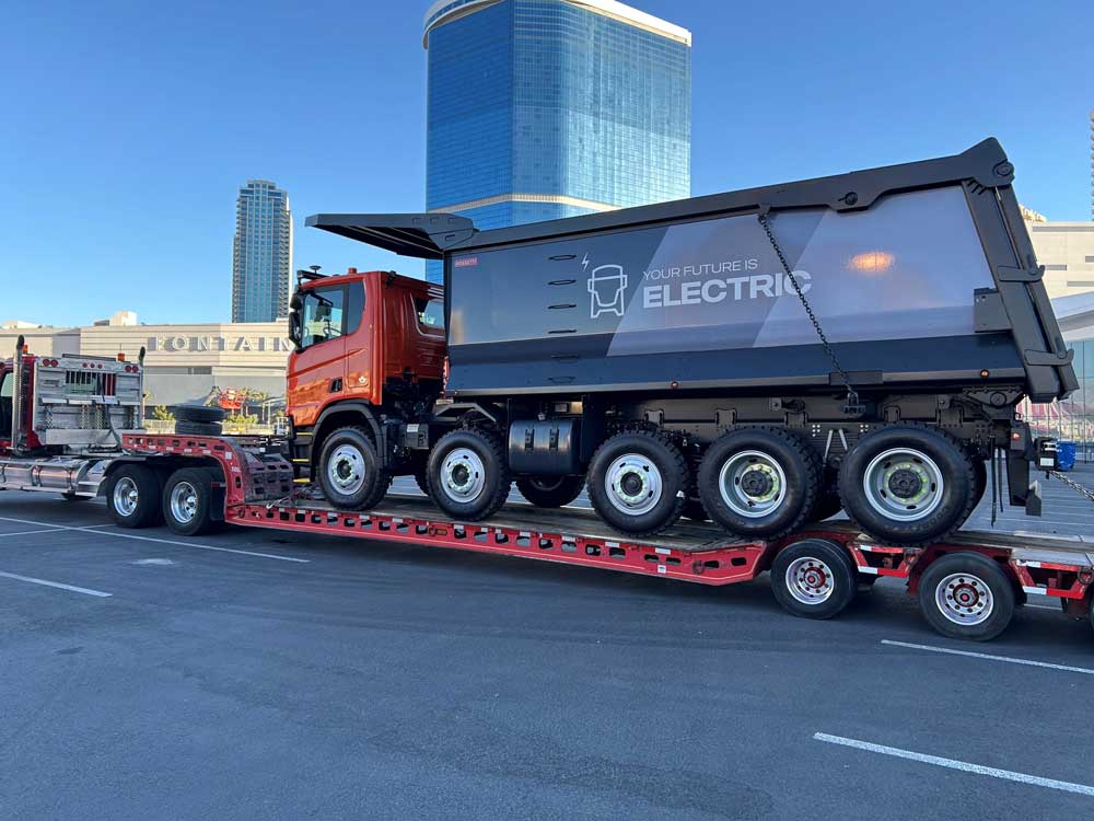 Scania autonomt fordon byggt för gruvindustrin